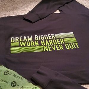 "It Works" Zipper Hoodie